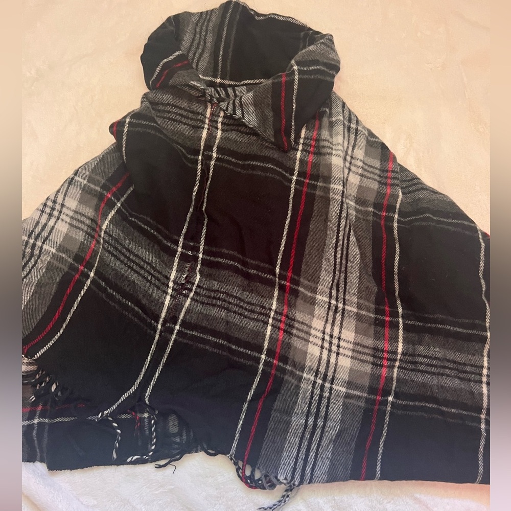 Plaid Hooded Women's Jacket